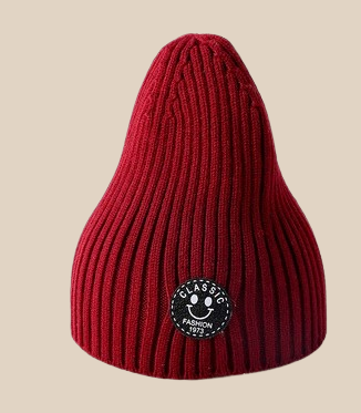 Bonnet Enfant Unisexe Fashion Côtelé en Laine