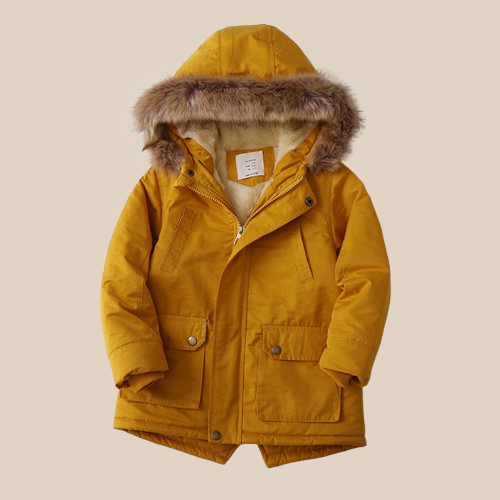 Parka Enfant Mixte Doublée Polaire