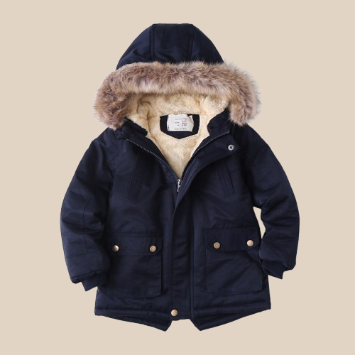 Parka Enfant Mixte Doublée Polaire