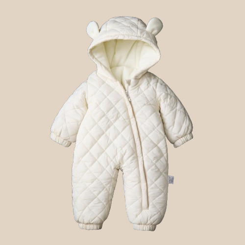 Combinaison Enfant à Capuche avec Oreilles - Doublure Polaire Épaisse