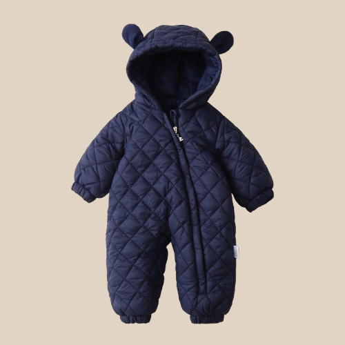Combinaison Enfant à Capuche avec Oreilles - Doublure Polaire Épaisse