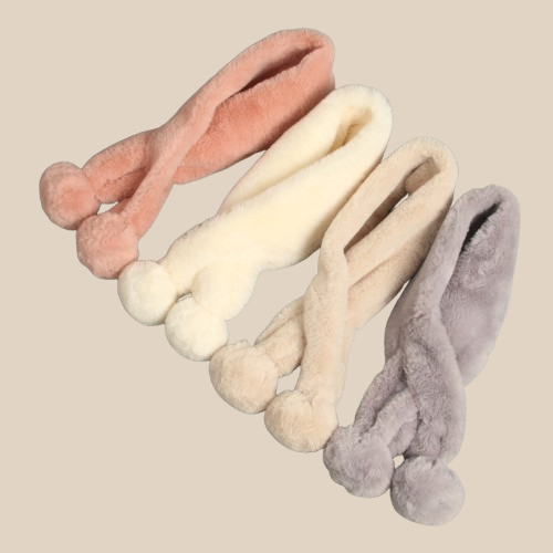 Écharpe Enfant Douce en Peluche