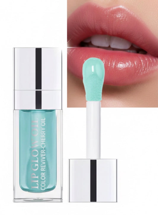 Huile à Lèvres Saphir Glow - Éclat PH-Réactif & Sourire Lumineux