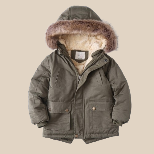 Parka Enfant Mixte Doublée Polaire