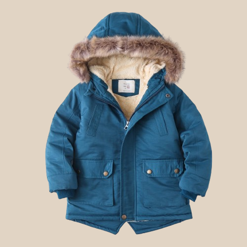 Parka Enfant Mixte Doublée Polaire