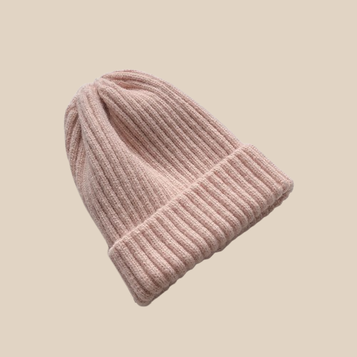 Bonnet Enfant Style Candy Color avec Ourlet Renforcé